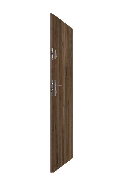 Drzwi wewnętrzne wejściowe MDF 32 dB Santos Set dąb gold 80 lewe