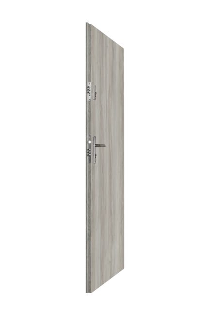 Drzwi wewnętrzne wejściowe MDF 32 dB Santos Set jesion modern 80 lewe