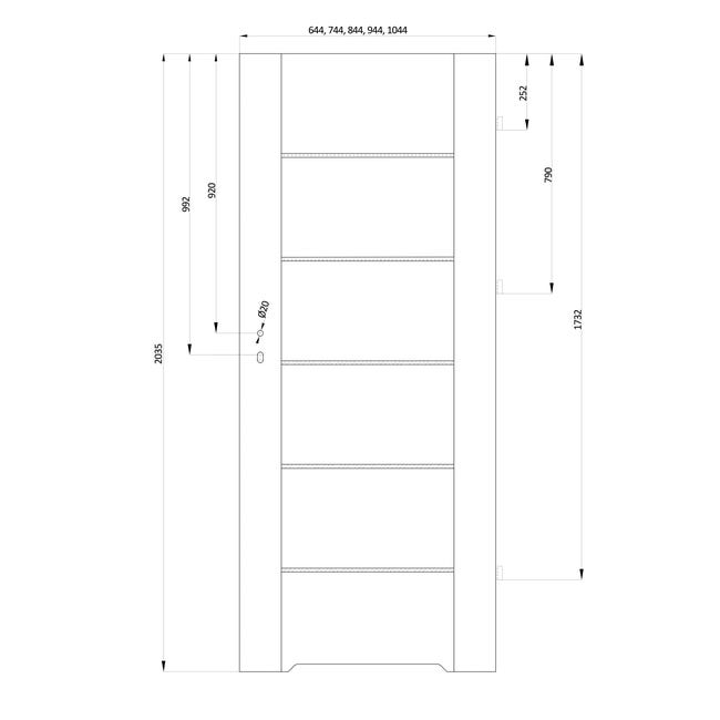Drzwi wewnętrzne łazienkowe z podcięciem wentylacyjnym Minos Black dąb catania czarna szyba 80 prawe Nawadoor
