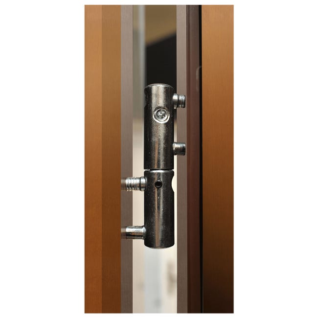 Drzwi zewnętrzne drewniane wejściowe Albi złoty dąb 90 Prawe Elprema