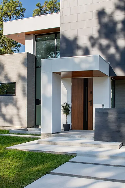 Drzwi zewnętrzne stalowe wejściowe Cannes Orzech 90 Prawe Pantor