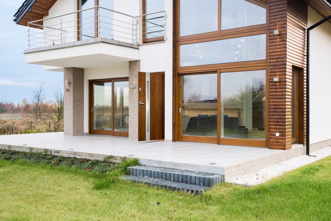 Drzwi zewnętrzne stalowe wejściowe Temidas Złoty Dąb 80 Prawe OK Doors Trendline