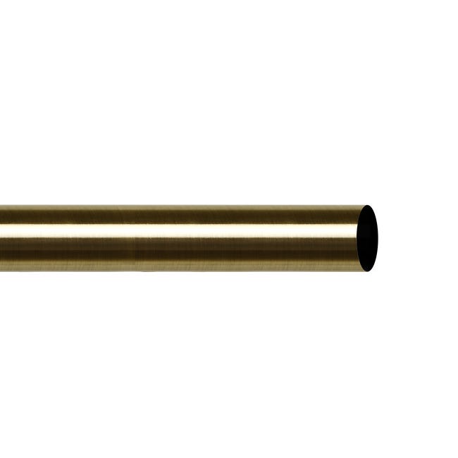 Drążek do karnisza 240 cm antyczny mosiądz 19 mm metalowy Inspire