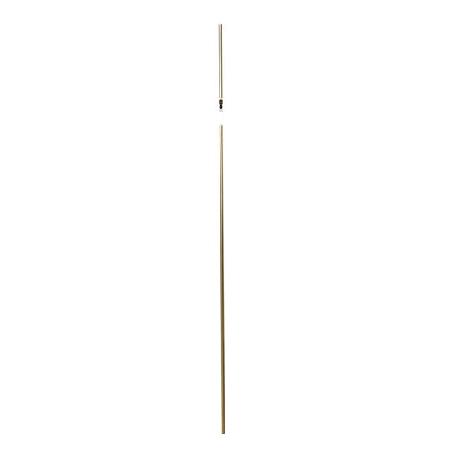 Drążek do karnisza 240 cm antyczny mosiądz 25 mm metalowy Inspire