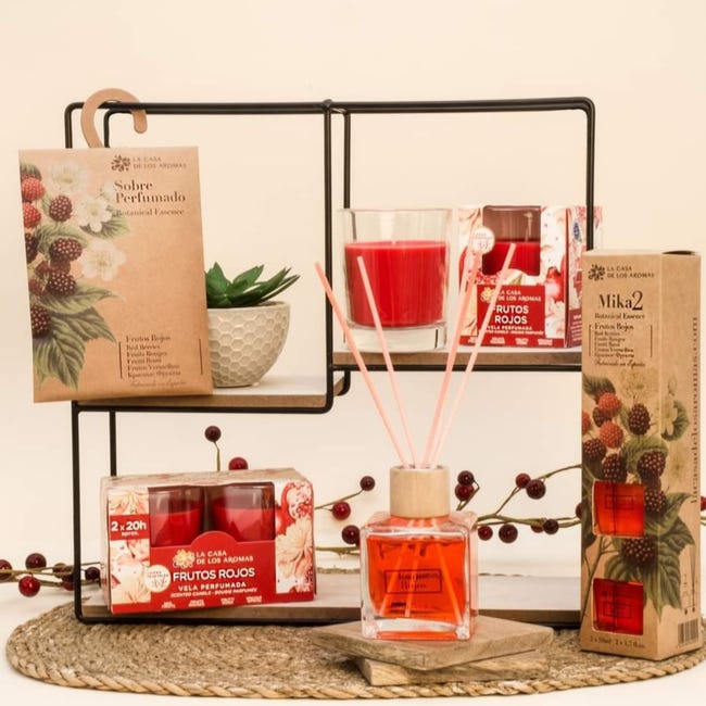 Dyfuzor zapachowy Botanic czerwone owoce 50 ml La Casa de los Aromas