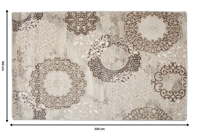 Dywan Amass brązowy 160 x 230 cm