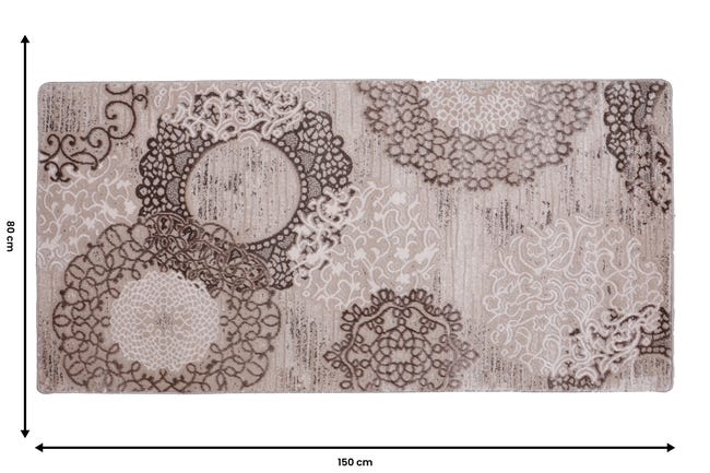 Dywan Amass brązowy 80 x 150 cm