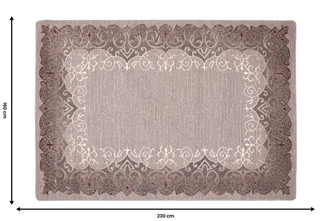 Dywan Amass szary 160 x 230 cm