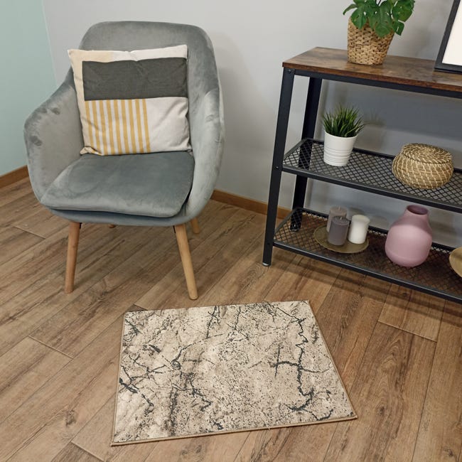 Dywan Aqua Marble beżowy 50 x 67 cm