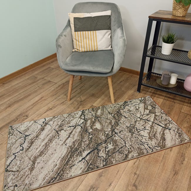 Dywan Aqua Marble beżowy 67 x 140 cm