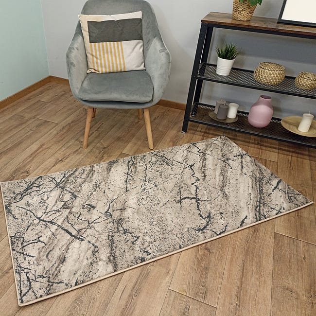 Dywan Aqua Marble beżowy 80 x 160 cm