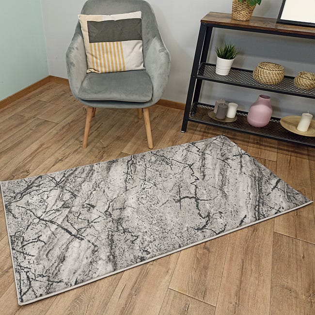 Dywan Aqua Marble szary 80 x 160 cm