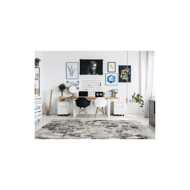 Dywan Astana beżowo-brązowy 120 x 160 cm