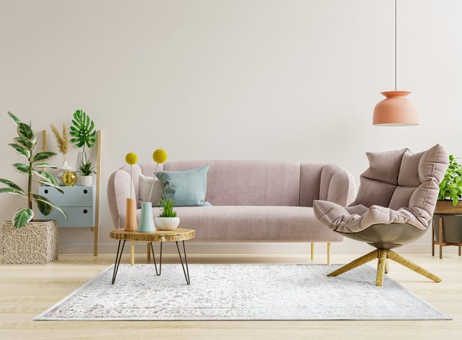 Dywan Century Klasyk szaro-beżowy 80 x 150 cm