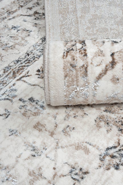 Dywan Century Klasyk szaro-beżowy 80 x 150 cm