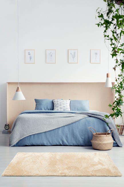 Dywan Cuba beżowy 60 x 100 cm