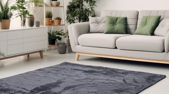 Dywan Cuba ciemnoszary 120 x 170 cm