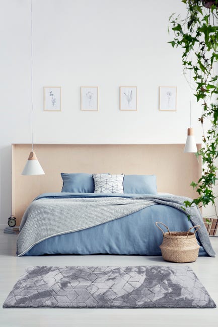 Dywan Cuba ciemnoszary 60 x 100 cm