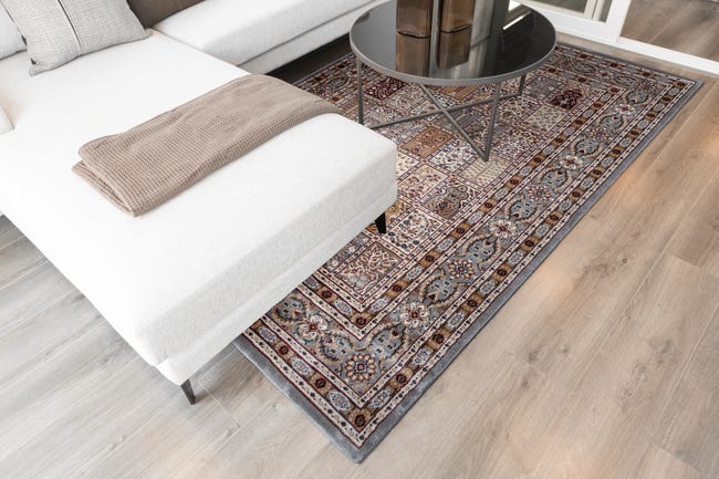 Dywan Dubai orientalny szary 200 x 290 cm