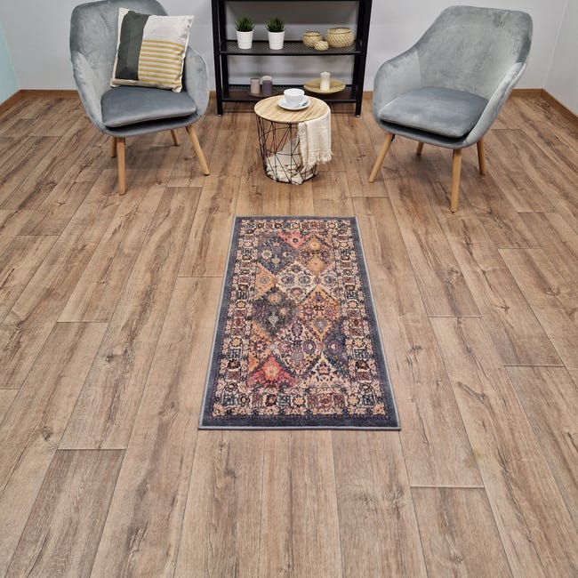 Dywan Hera Modern Classic bordowy 60 x 115 cm