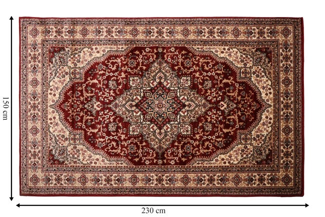 Dywan Lima bordowy 150 x 230 cm