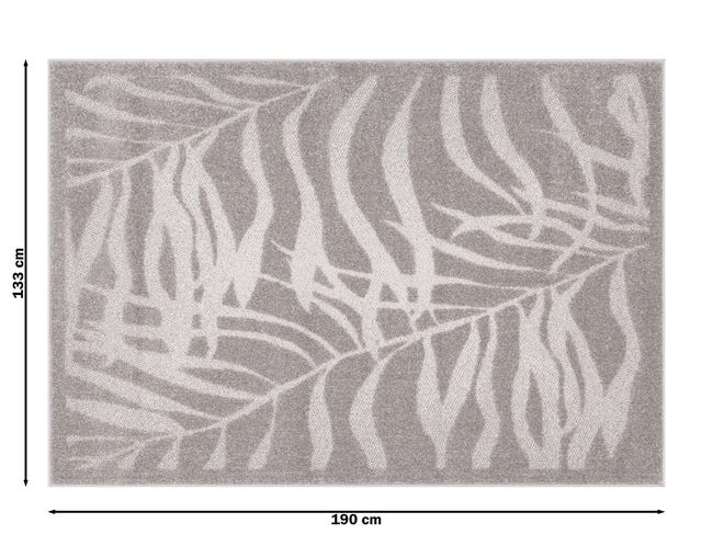 Dywan Lori Palmoy beżowy 133 x 190 cm