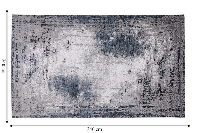 Dywan Pacyfik Artemis granatowo-szary 200 x 290 cm