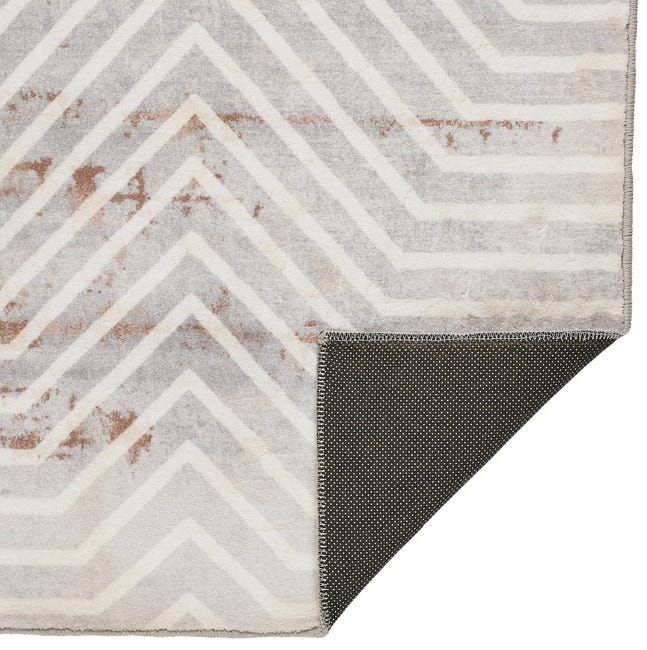 Dywan Toronto beżowo-biały 120 x 160 cm