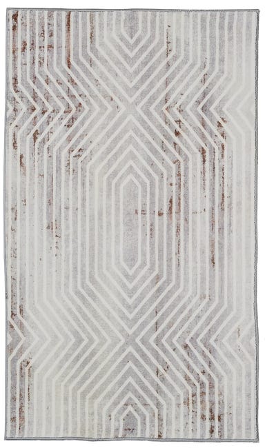 Dywan Toronto beżowo-biały 80 x 140 cm