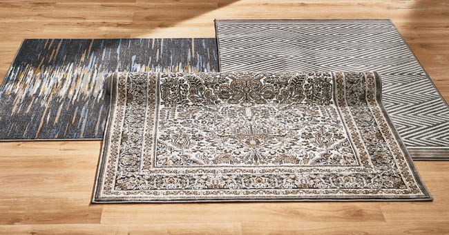 Dywan Water granitowy 133 x 190 cm