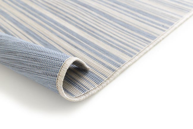 Dywan dwustronny zewnętrzny Madera niebieski 120 x 170 cm