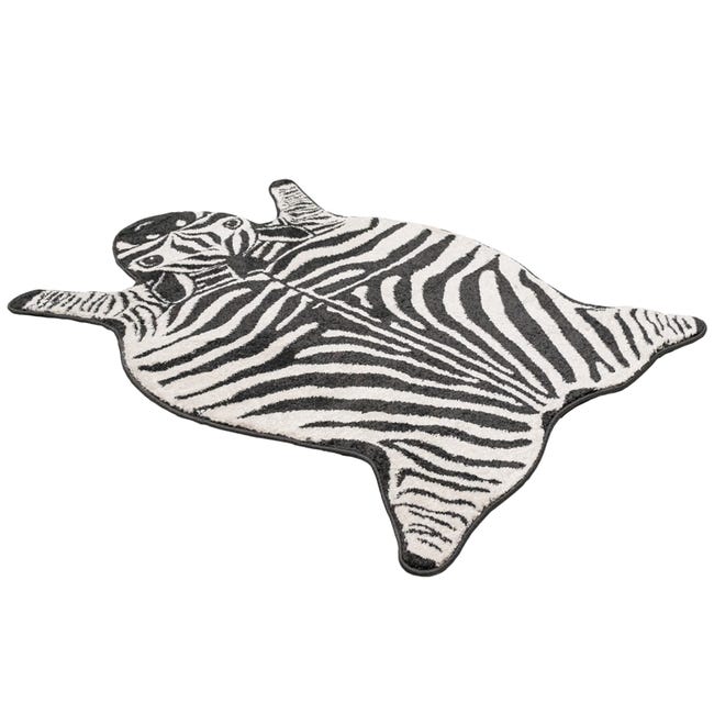 Dywan dziecięcy Bali Kids Zebra czarno-biały 100 x 150 cm