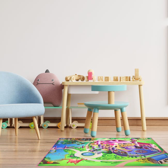 Dywan dziecięcy Little Hippo Princes Castel 75 x 112 cm
