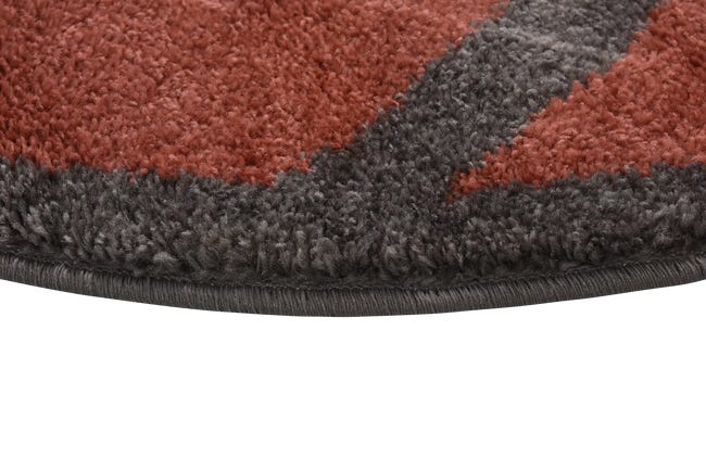 Dywan dziecięcy okrągły Bali Piłka Koszykowa pomarańczowy śr. 100 cm