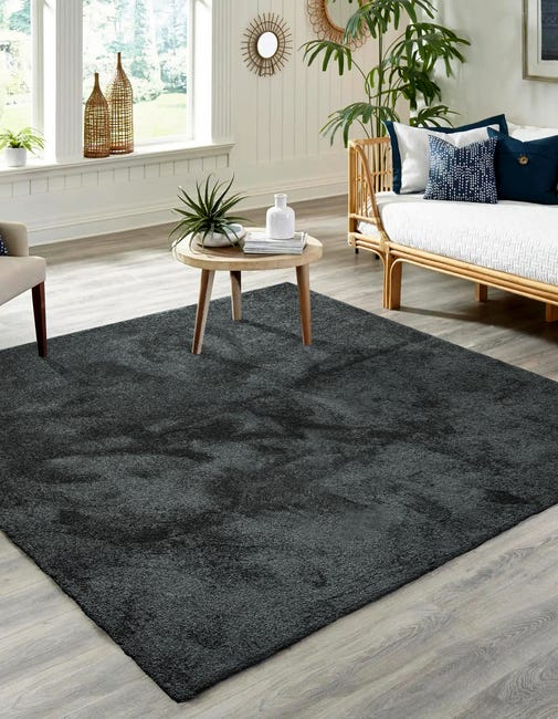 Dywan kwadratowy Misi Premium antracytowy 200 x 200 cm