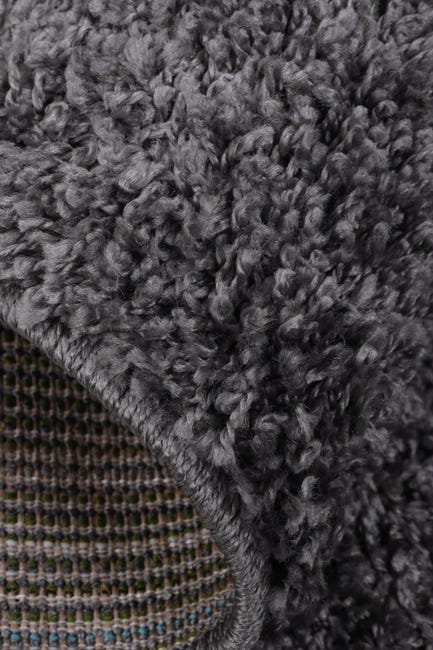 Dywan okrągły Evo Ciemnoszary śr. 66 cm