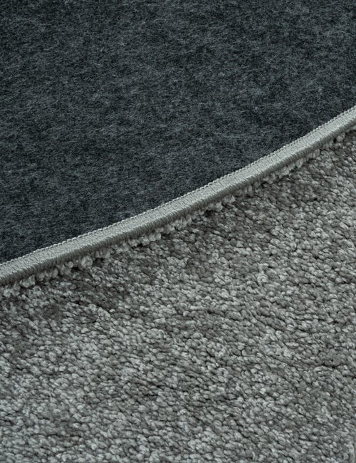 Dywan okrągły Misi Premium szary śr. 200 cm