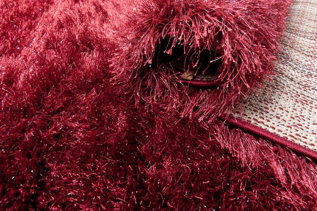 Dywan shaggy Gleys bordowy 120 x 170 cm