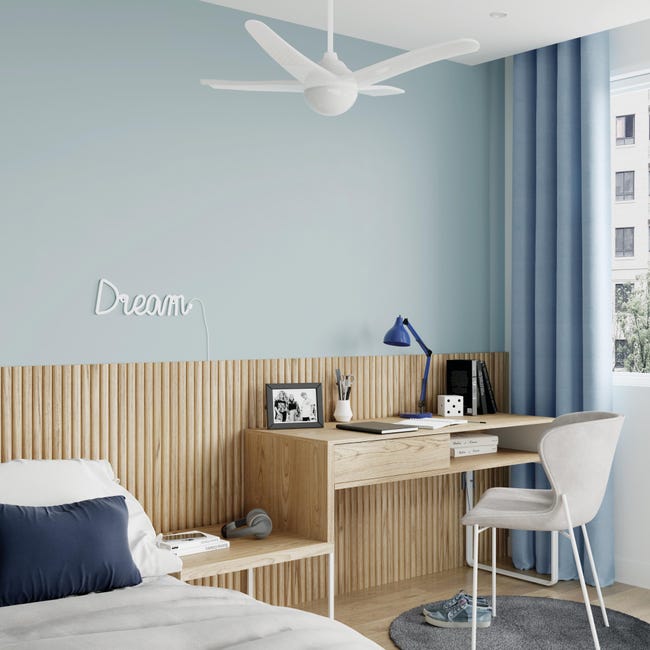 Dywan sztuczna skóra królika Bianca szary okrągły śr. 100 cm Inspire