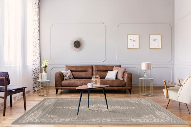 Dywan wełniany Gusto Drol beżowy 133 x 180 cm