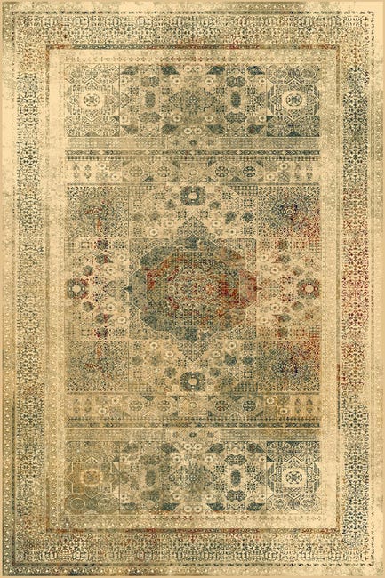 Dywan wełniany Omega Mamluk kremowy 200 x 300 cm