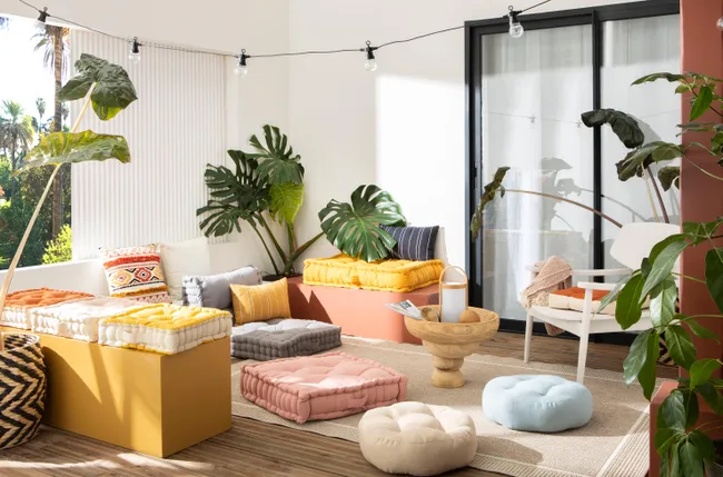 Dywan zewnętrzny Emma beżowy 200 x 290 cm Inspire