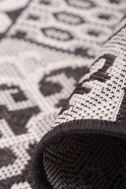 Dywan zewnętrzny Jeans brązowy 80 x 150 cm