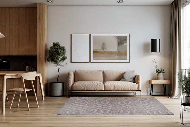 Dywan zewnętrzny Pio Outdoor Plecionka beżowy 120 x 160 cm