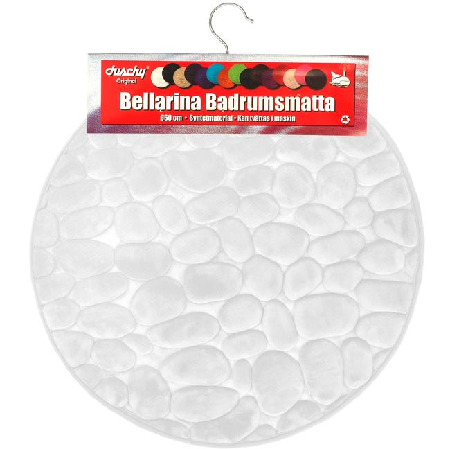 Dywanik łazienkowy Bellarina Biały 60 x 60 Duschy