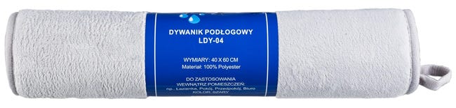 Dywanik łazienkowy LDY Szary 60 x 40 Evg Trade