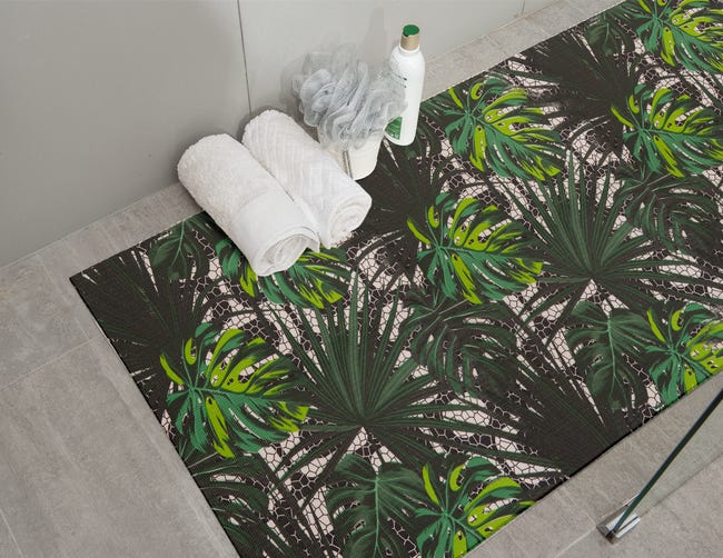 Dywanik łazienkowy Monstera 65 x 130 Multi-Decor