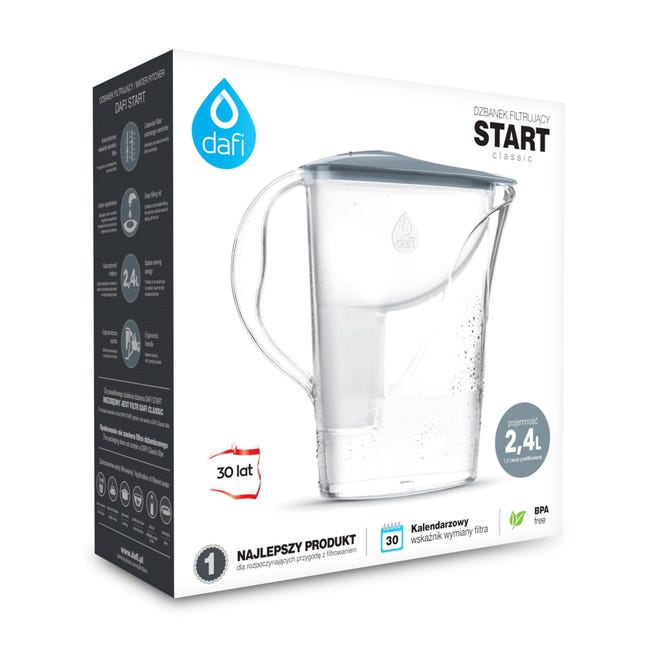 Dzbanek filtrujący Start Classic 2.4 l/1.2 l Dafi