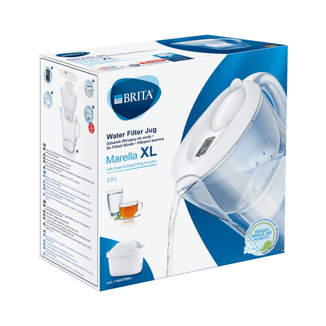 Dzbanek filtrujący wodę Marella XL 3.5 l/2 l Brita