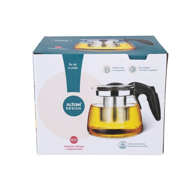 Dzbanek z sitkiem do zaparzania 0.9 l Altom Design